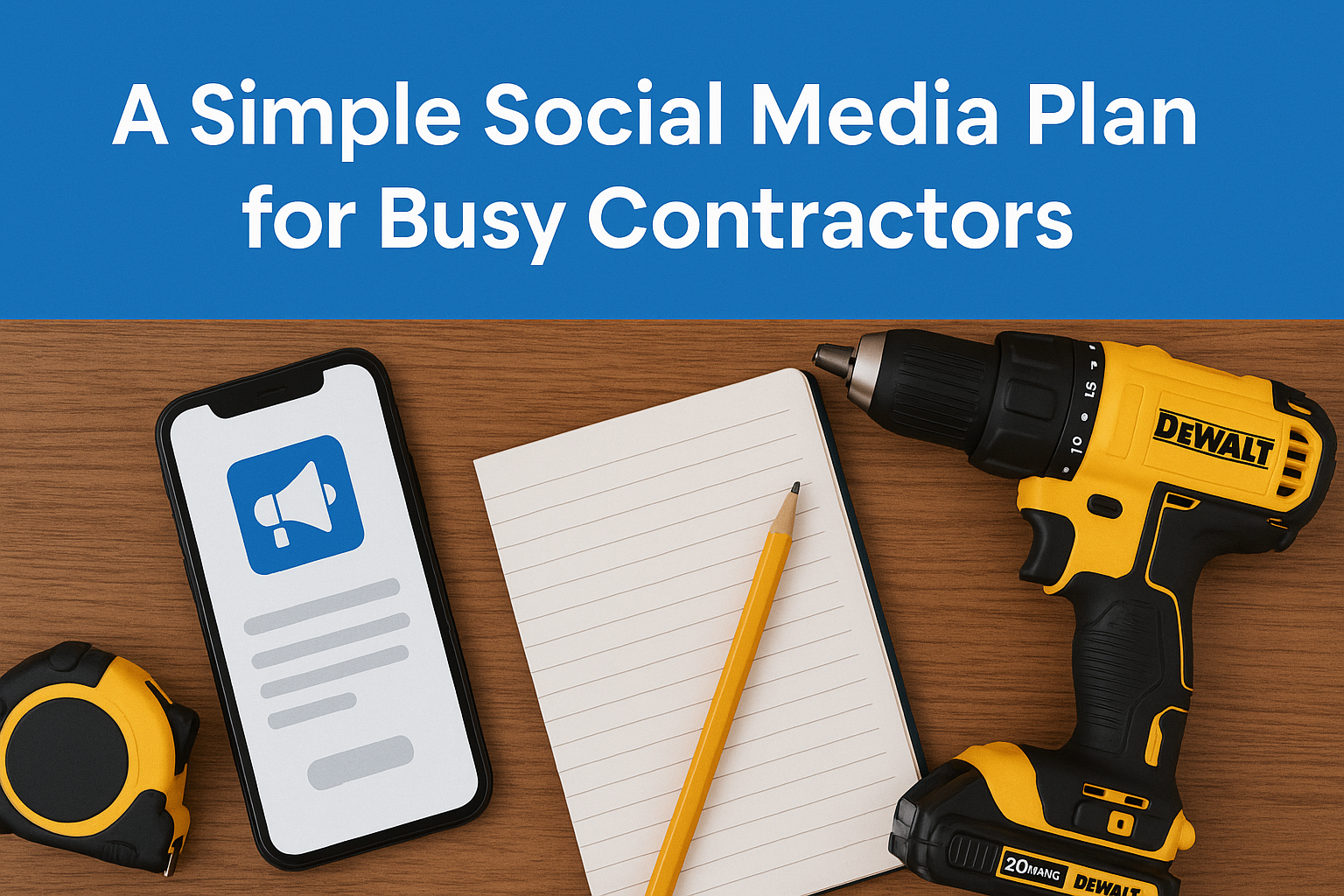 A Simple Social Media Plan for Busy Contractors